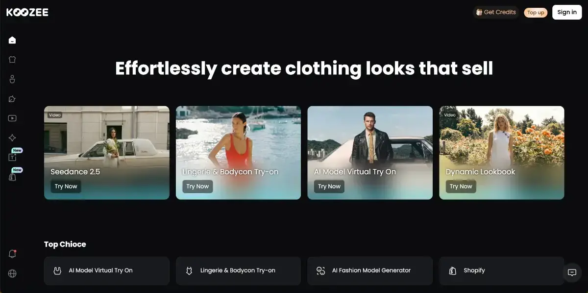Koozee screenshot 2