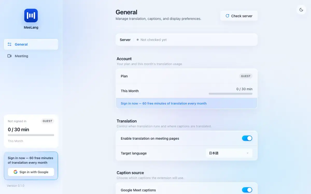MeeLang screenshot 3