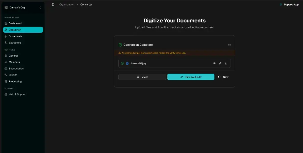 PaperAI APP screenshot 3