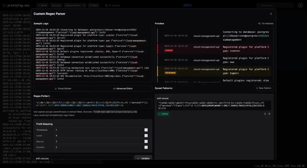 PrettyLog screenshot 3