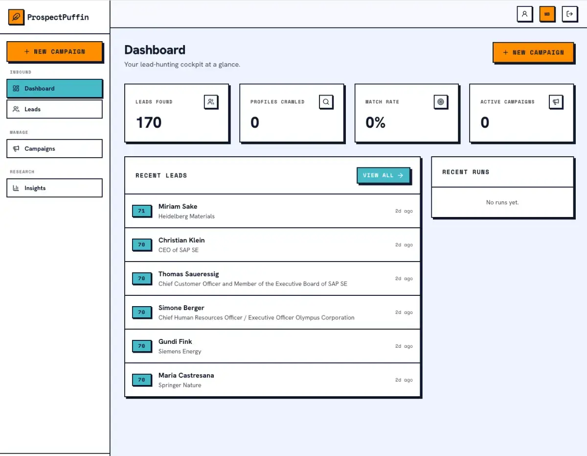 ProspectPuffin screenshot 2
