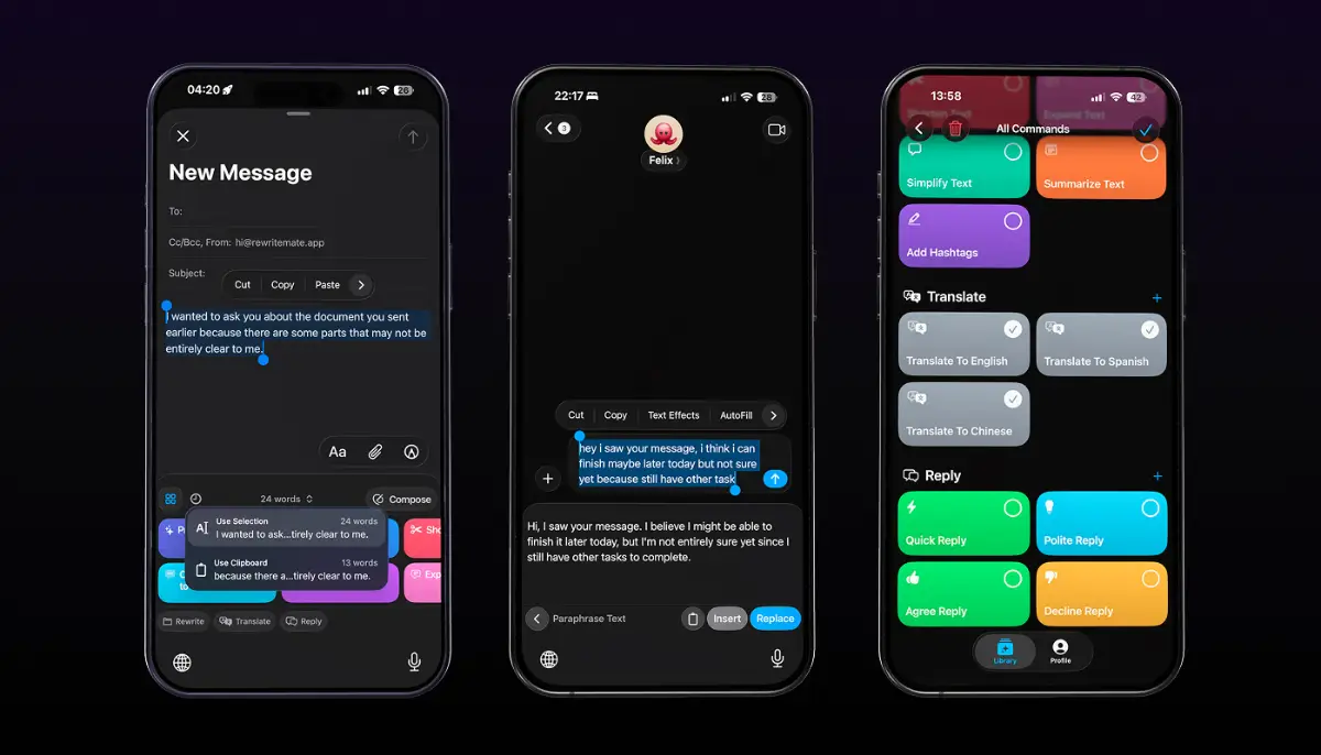 RewriteMate - AI Keyboard screenshot 3