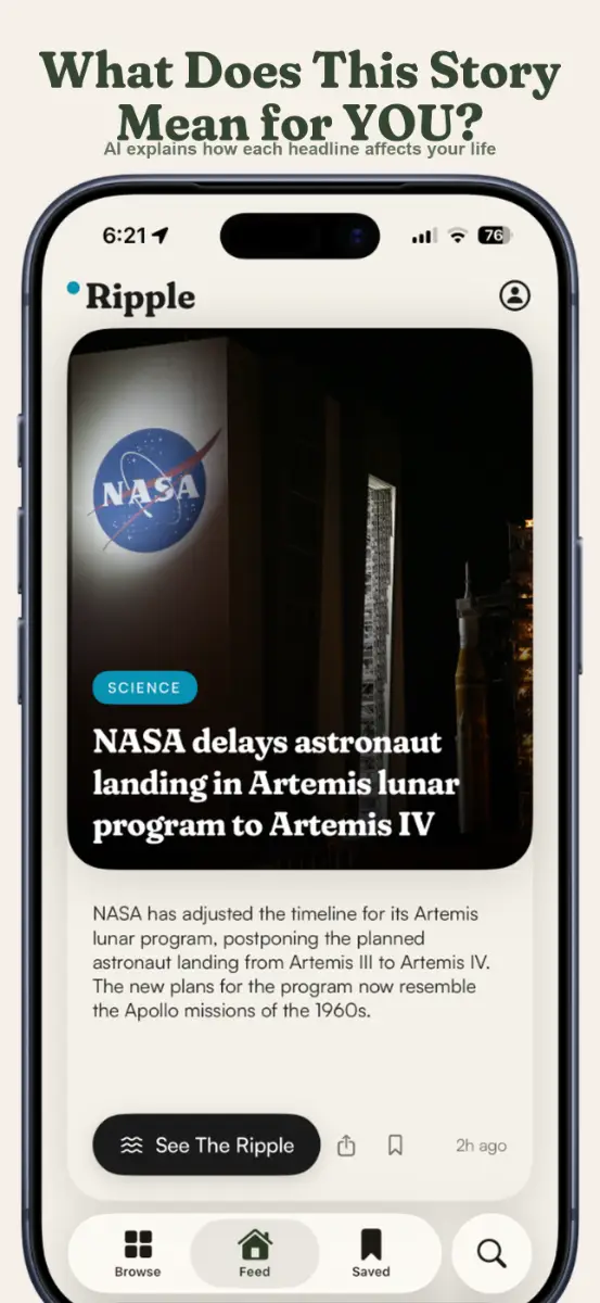 Ripple News AI Personal News screenshot 2