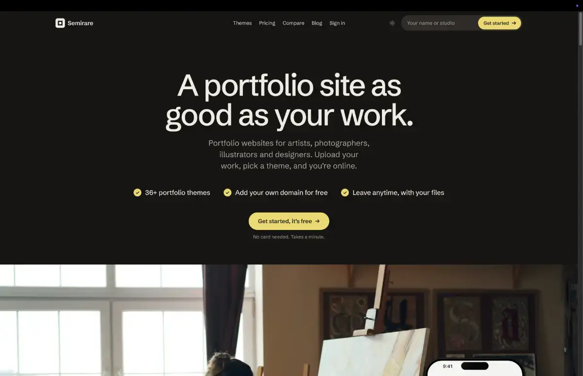 Semirare screenshot 1