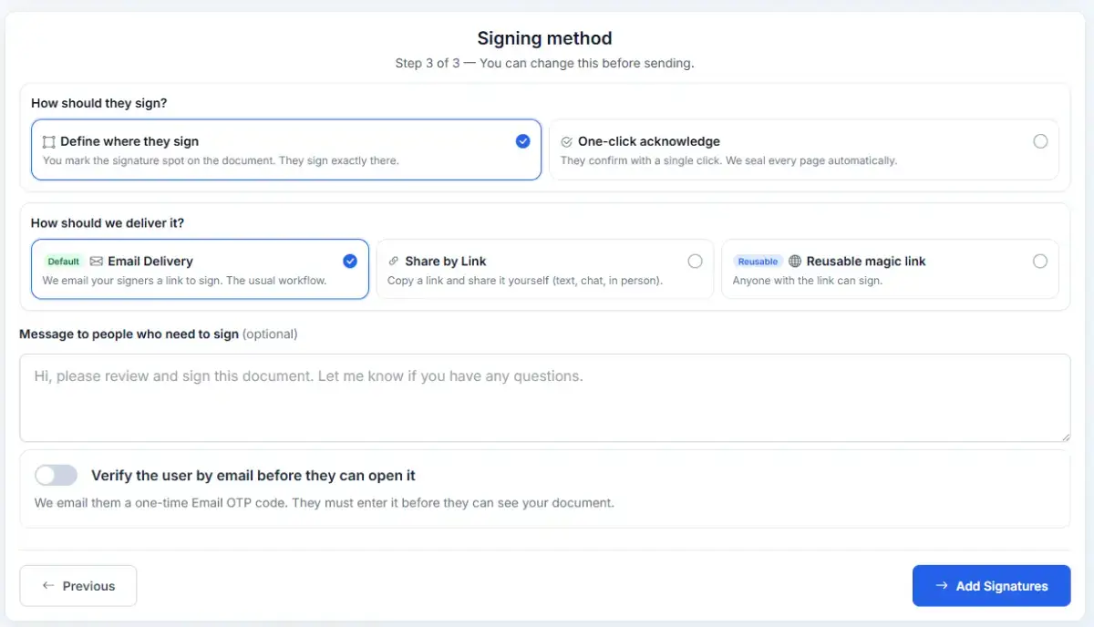 SignFree screenshot 3