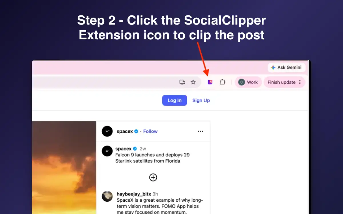 SocialClipper screenshot 2