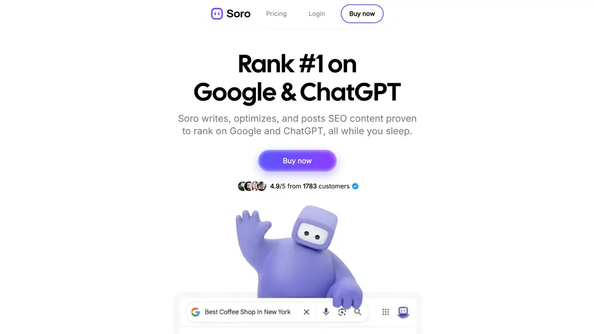 Soro screenshot 2