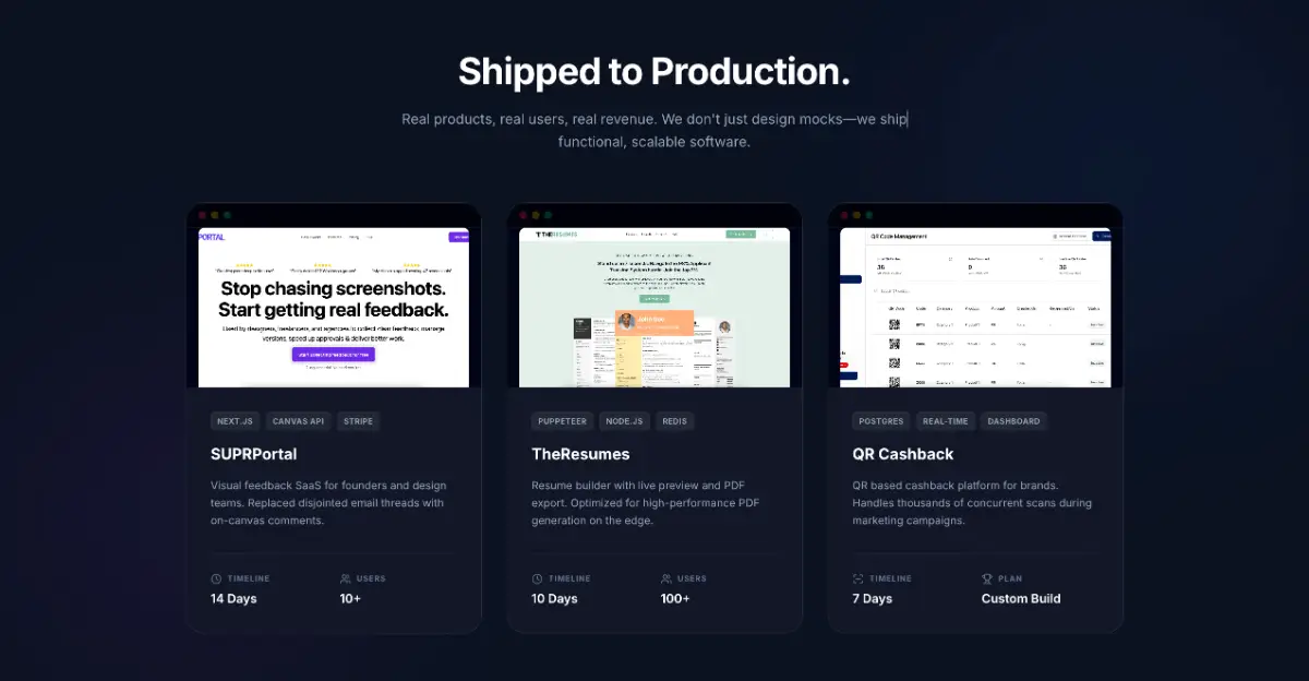 SUPRLaunch | From idea to MVP screenshot 2