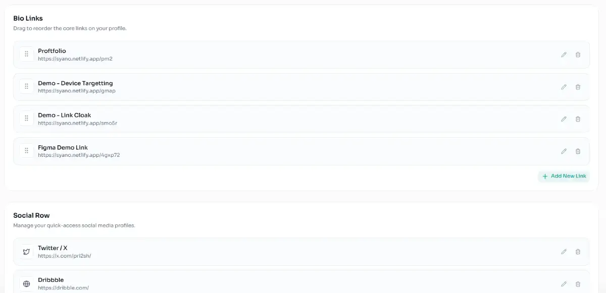 Syano - OSS URL Shortener screenshot 1