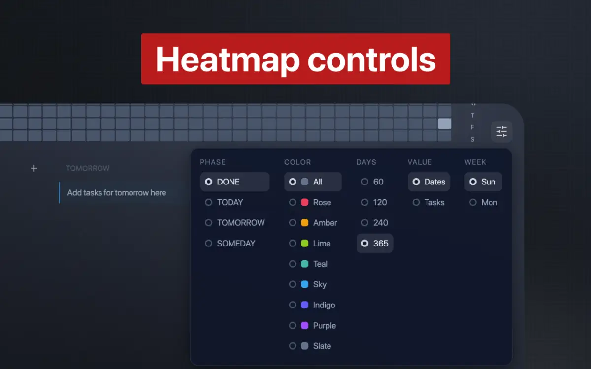 Taskvox - Task Tracker Heatmap screenshot 3