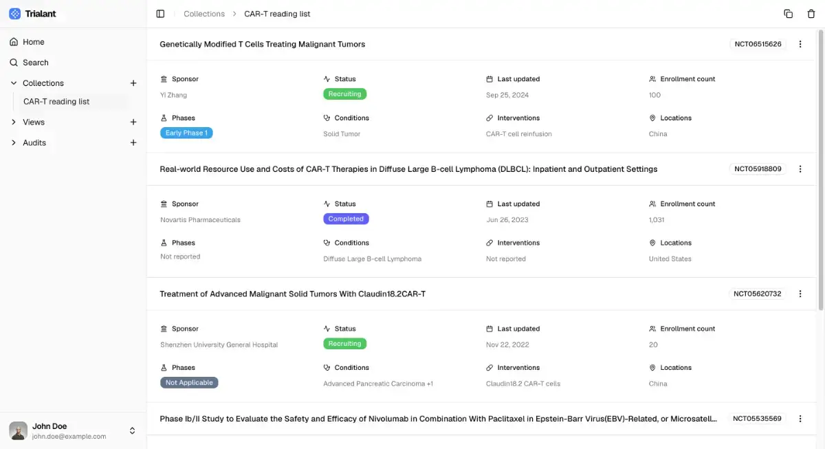 Trialant screenshot 3