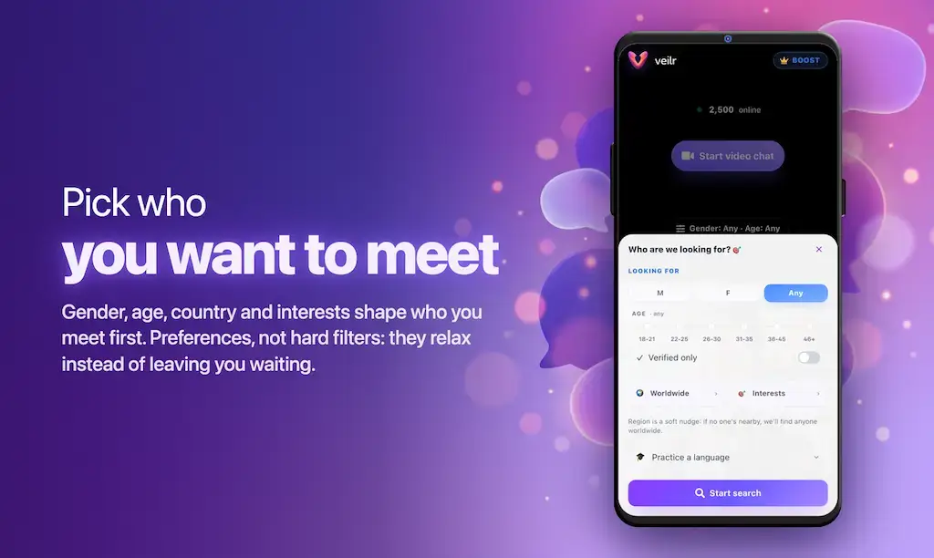 Veilr screenshot 2