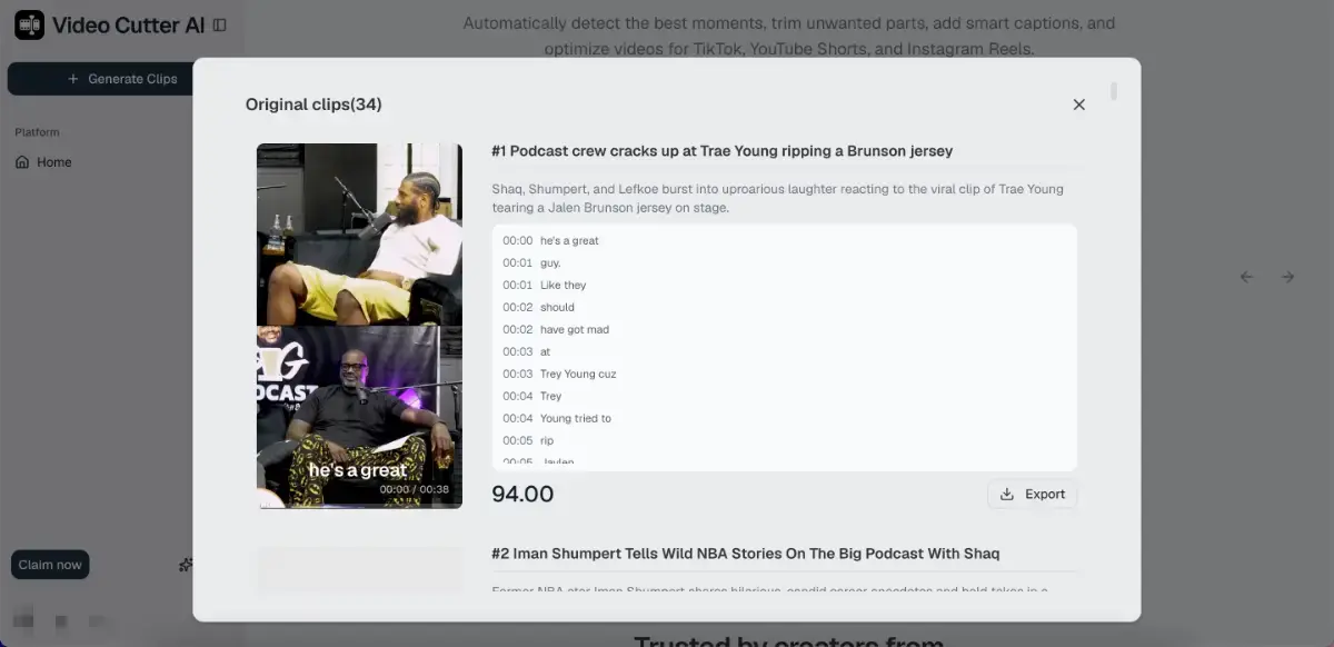 Video Cutter AI screenshot 2