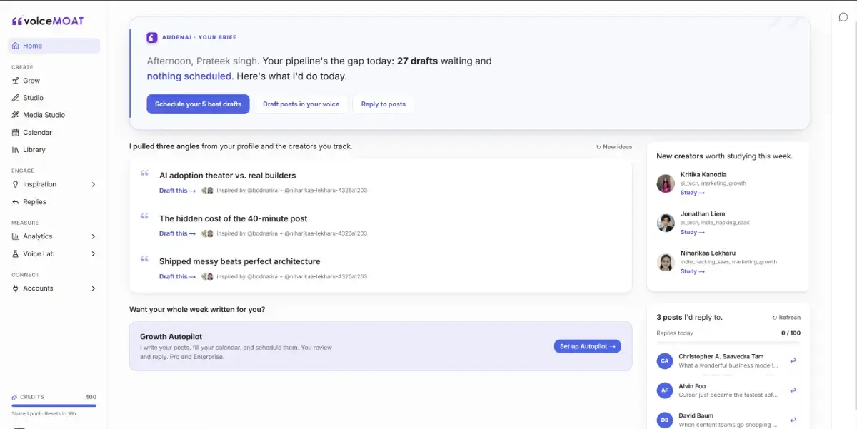 VoiceMOAT screenshot 3