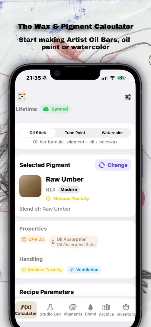 Wax and Pigment screenshot 2