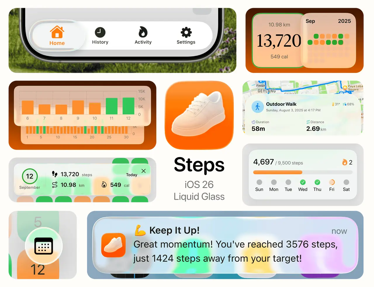 Steps screenshot 1